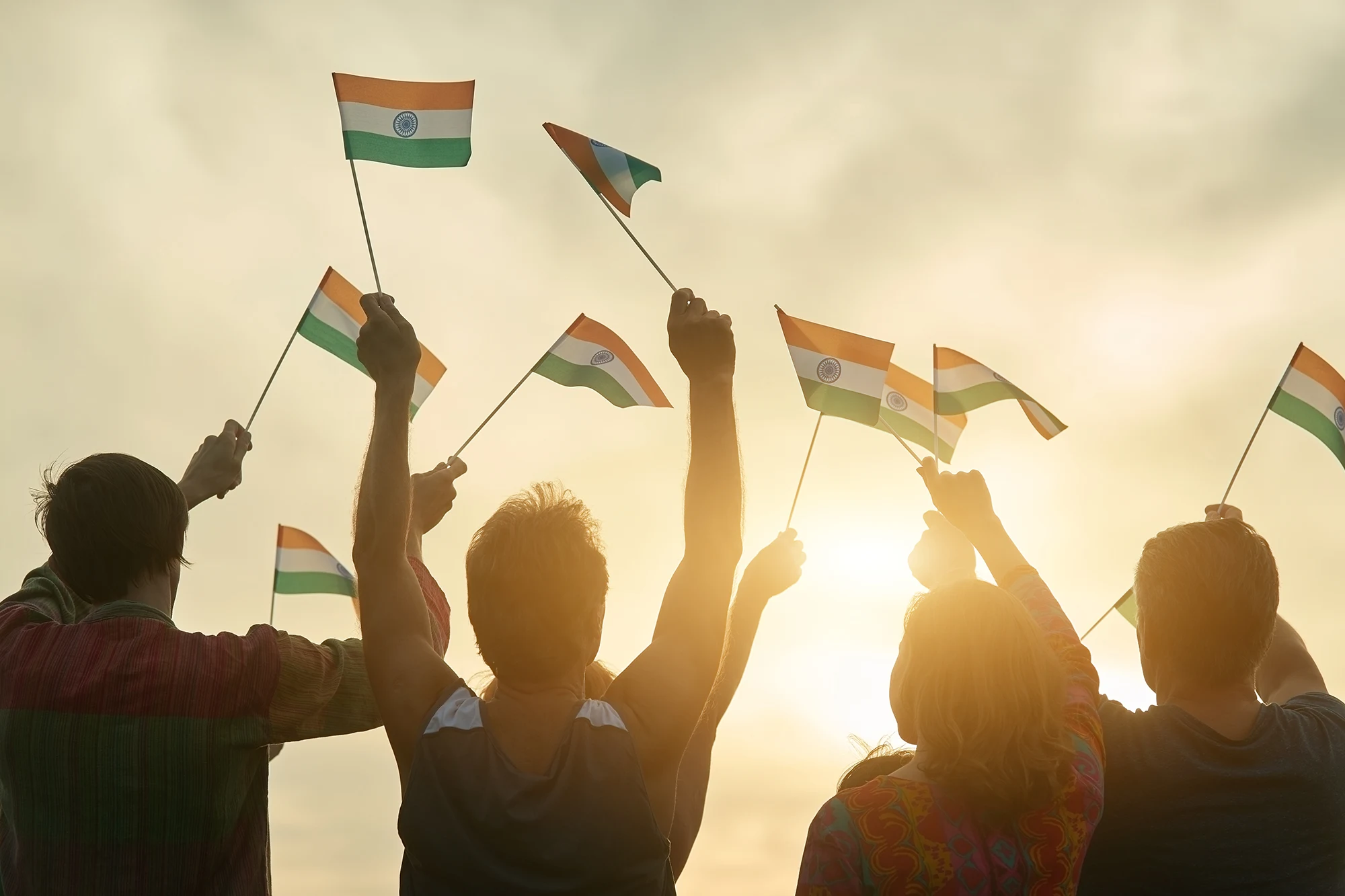 people-with-flags-of-india